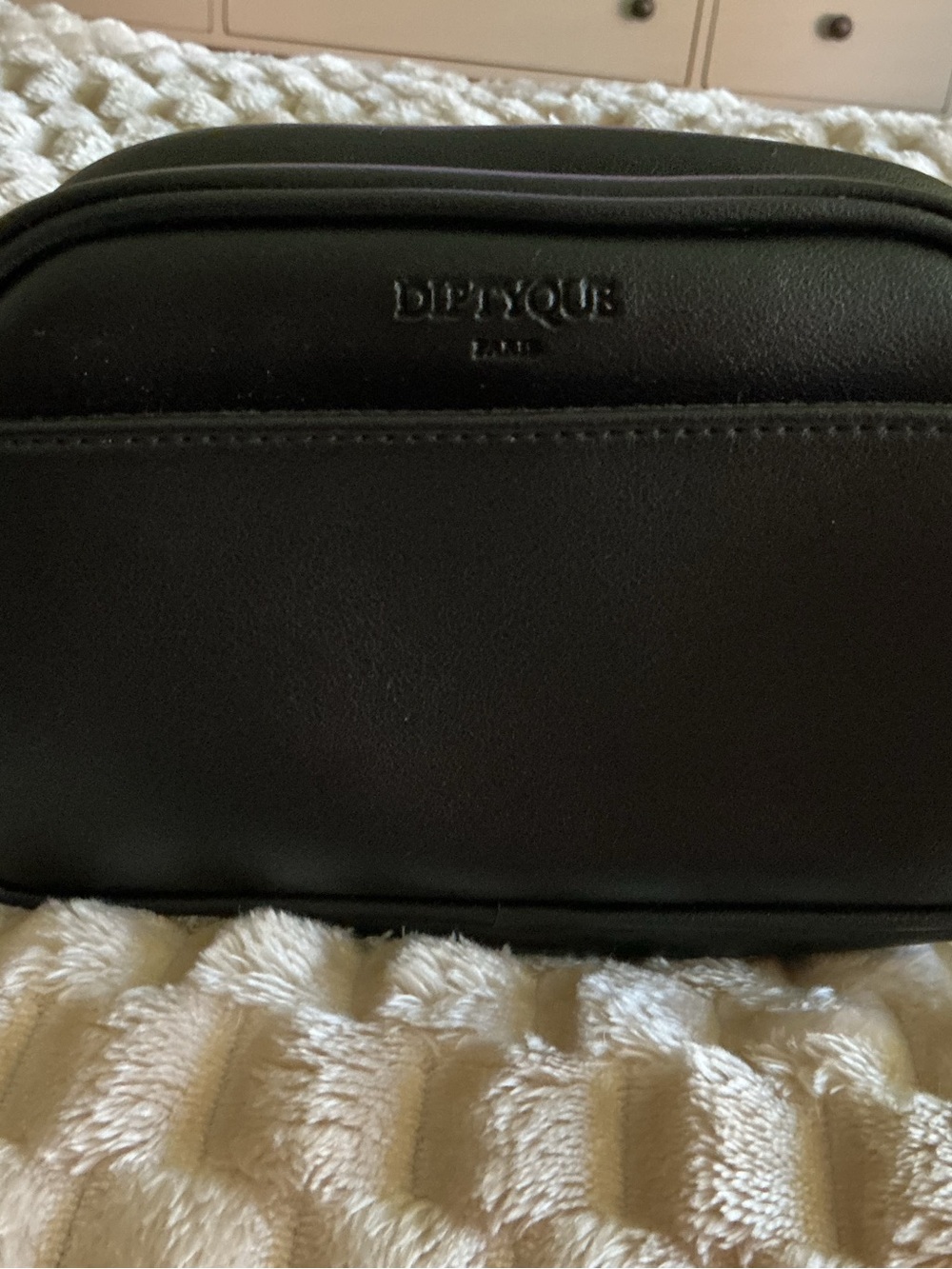 🖤 Diptyque Paris Black Cosmetic / Toiletry Bag 🖤